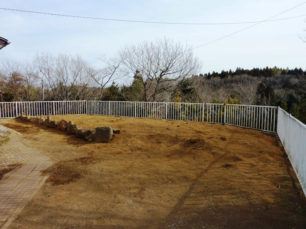 Hill photo. Local garden of the hill ・ Vegetable garden space