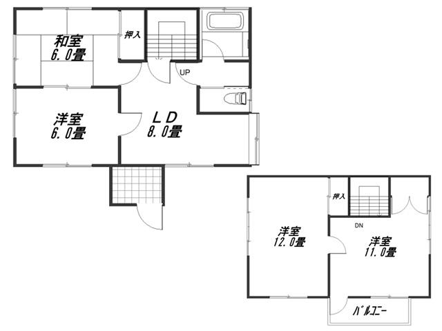 Floor plan. 7 million yen, 4LDK, Land area 238.67 sq m , Loose in the building area 27.75 sq m 4LDK