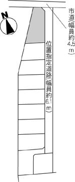 Compartment figure. Land price 4.7 million yen, Land area 103.97 sq m