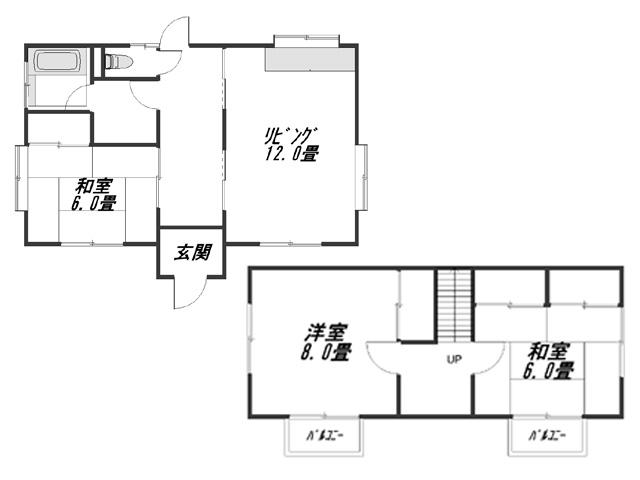 Floor plan. 7.9 million yen, 3LDK, Land area 495.96 sq m , Building area 83.43 sq m