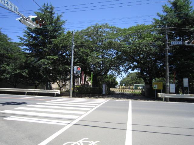 Primary school. Hokota City Funaki up to elementary school 617m