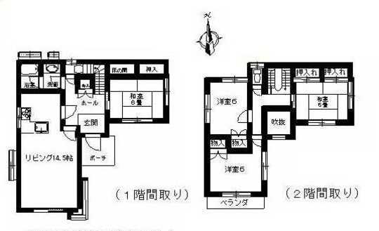 Floor plan. 5.8 million yen, 4LDK, Land area 148.77 sq m , Building area 100.6 sq m