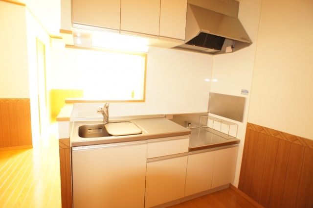 Kitchen. Counter kitchen living room overlooking