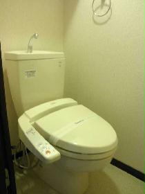 Toilet.  ☆ Warm water washing toilet seat installation ☆ 