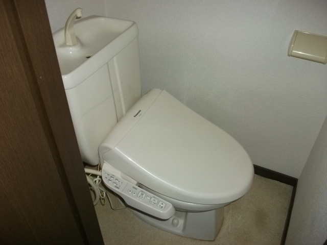 Toilet. Warm water washing toilet seat