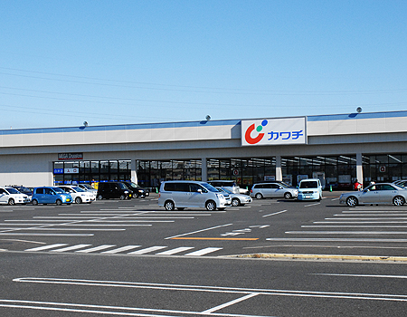 Dorakkusutoa. Kawachii chemicals Ishioka store 1074m until (drugstore)