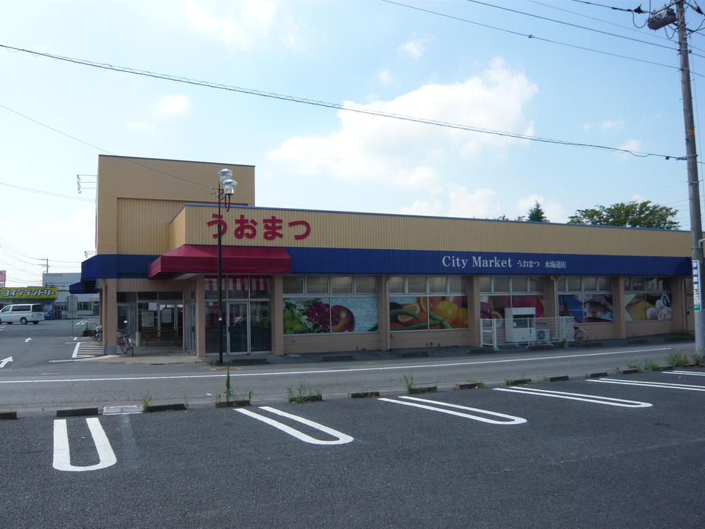 Supermarket. 263m to the City Market fish pine Mitsukaido shop