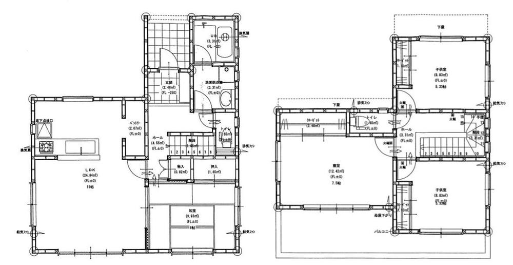 Floor plan. 19,800,000 yen, 4LDK, Land area 170.16 sq m , Building area 99.36 sq m
