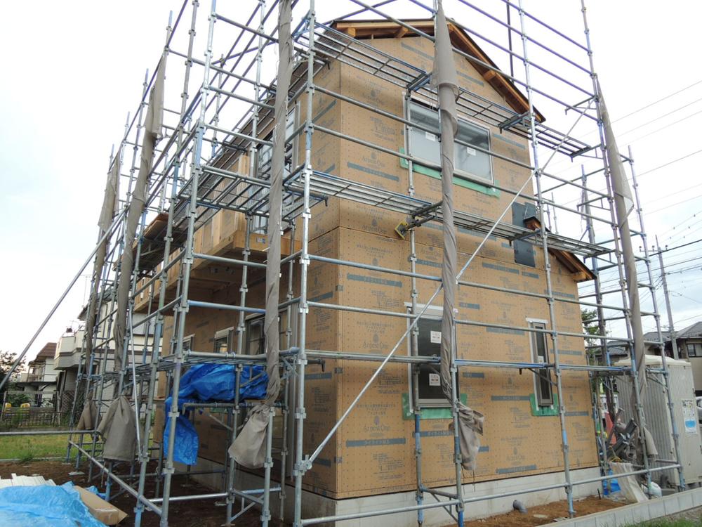 Construction ・ Construction method ・ specification. The outer wall foundation of conventional shaft assembly method, Seismic board "Dairaito"