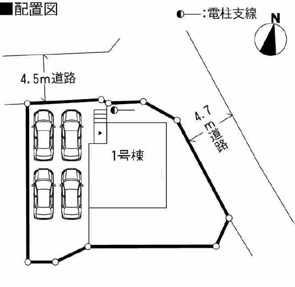 Compartment figure. 14.8 million yen, 4LDK, Land area 222.23 sq m , Building area 96.39 sq m