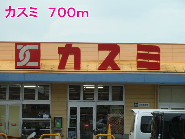 Supermarket. 700m until Kasumi (super)