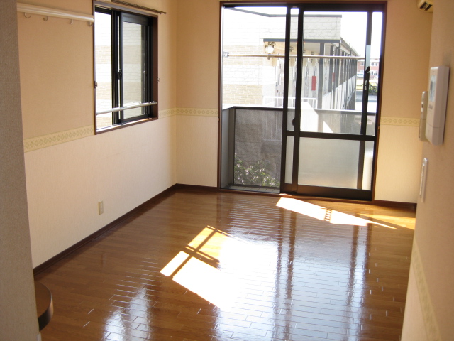 Living and room. Bright living room with two-sided lighting! 