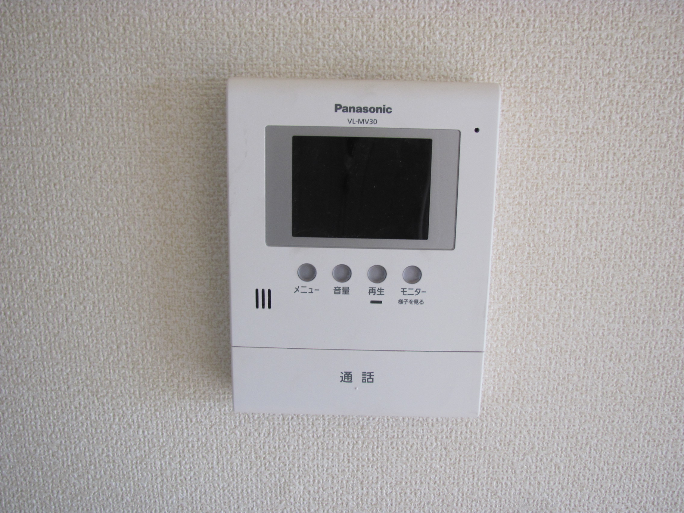 Security. Intercom with TV monitor