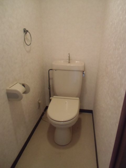 Toilet. With warm toilet seat
