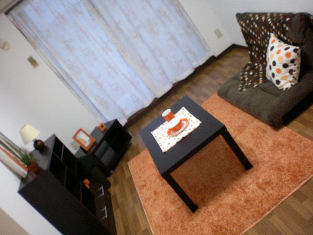 Living and room. Model room specification