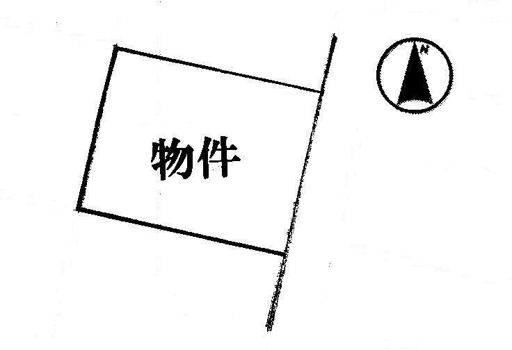 Compartment figure. Land price 4.75 million yen, Land area 285.07 sq m