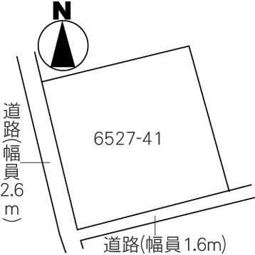 Compartment figure. Land price 12.3 million yen, Land area 493 sq m