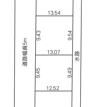 Compartment figure. Land price 3,716,000 yen, Land area 244.2 sq m