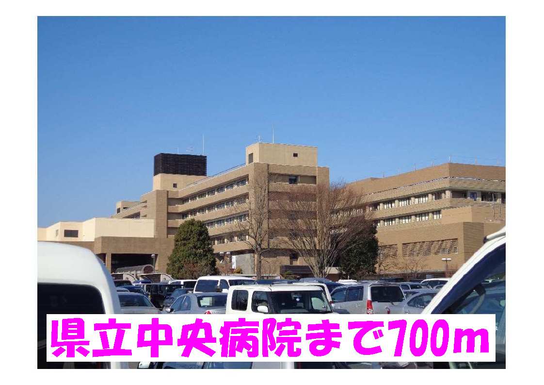 Hospital. 700m until Prefectural Central Hospital (Hospital)
