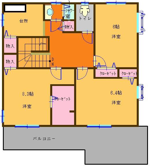 Floor plan. 19,800,000 yen, 5LDK, Land area 367.63 sq m , Building area 173.59 sq m 2 floor
