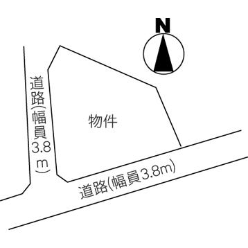 Compartment figure. Land price 6.8 million yen, Land area 319.65 sq m