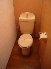 Toilet. Toilet bus independent type