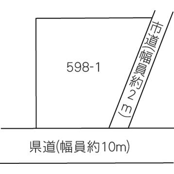 Compartment figure. Land price 10.5 million yen, Land area 277.72 sq m