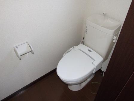 Toilet. We put bidet with heating toilet seat