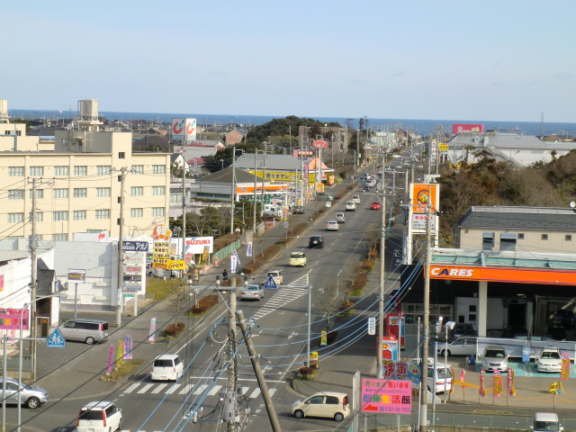 View. It is the location of the 2.5km to the sea