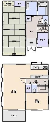 Floor plan. 11,880,000 yen, 3LDK + S (storeroom), Land area 227.81 sq m , Building area 116.47 sq m