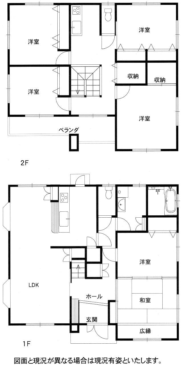 Floor plan. 14.6 million yen, 6LDKK, Land area 331.13 sq m , Building area 161.31 sq m