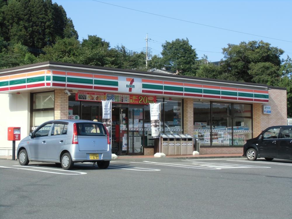 Convenience store. Guidance of around shops (1) at the 869m seven Eleven Kitaibaraki Awano shop