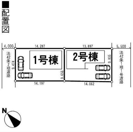 Compartment figure. 21,800,000 yen, 4LDK, Land area 136.23 sq m , Building area 101.25 sq m