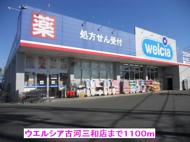 Dorakkusutoa. Uerushia Furukawa Sanwa shop 1100m until (drugstore)