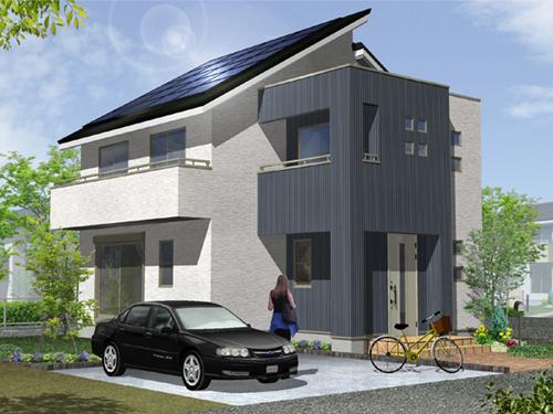 Building plan example (Perth ・ appearance). We offer a lot of standard housing plan. of course, Commitment custom home is also possible construction.