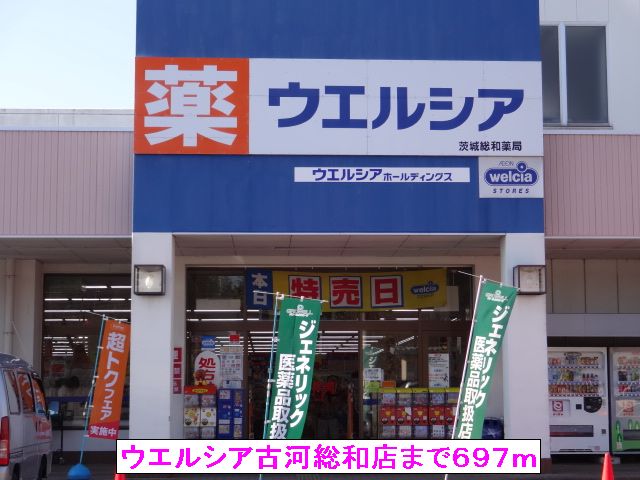 Dorakkusutoa. Uerushia Furukawa sum shop 697m until (drugstore)