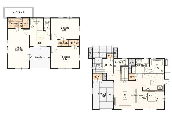 Floor plan. (20 Building), Price 23.6 million yen, 4LDK, Land area 245.34 sq m , Building area 108.49 sq m