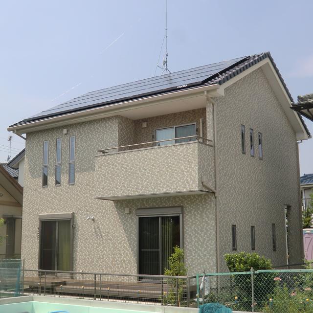 Local appearance photo. Solar power generation system 4.56kw equipped
