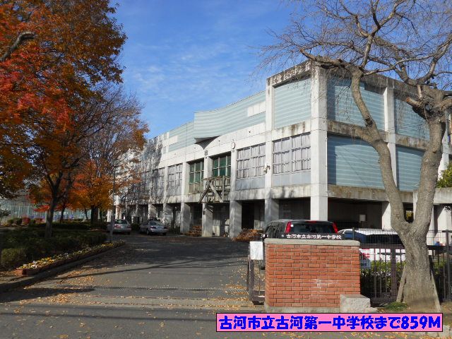 Junior high school. 859m until Koga Municipal Furukawa first junior high school (junior high school)