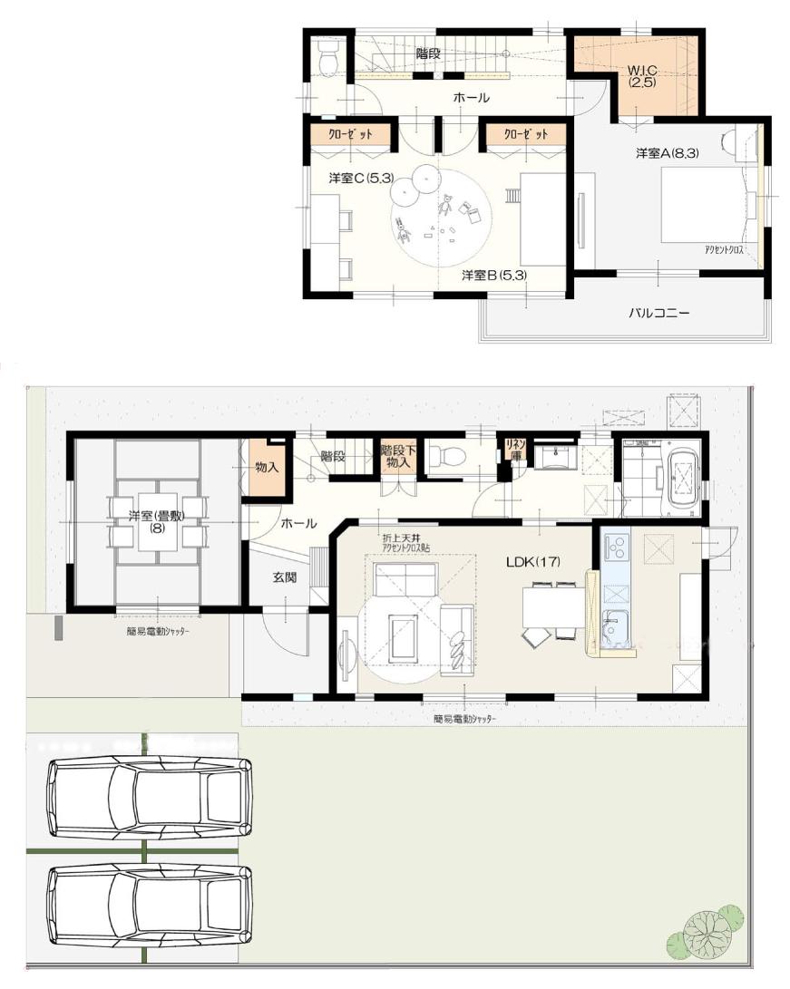 Floor plan. Ibaraki real estate to Ibaraki Grandy House