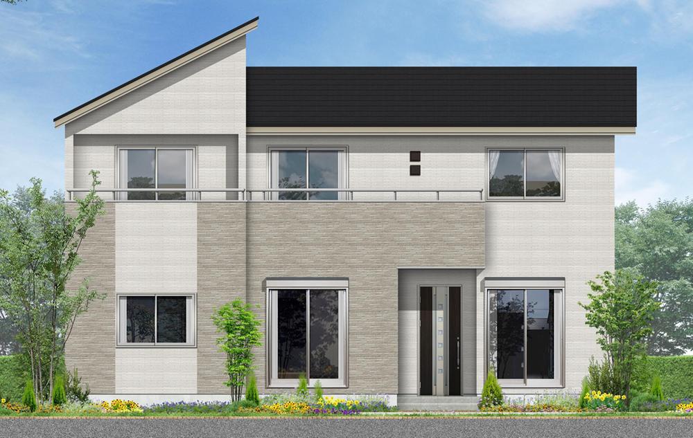 Rendering (appearance). walk through ・ A house with a closet (9 Building) Rendering