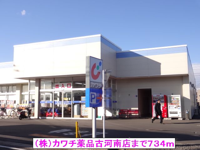 Dorakkusutoa. (Ltd.) kawachii chemicals Furukawa Minamiten 734m to (drugstore)