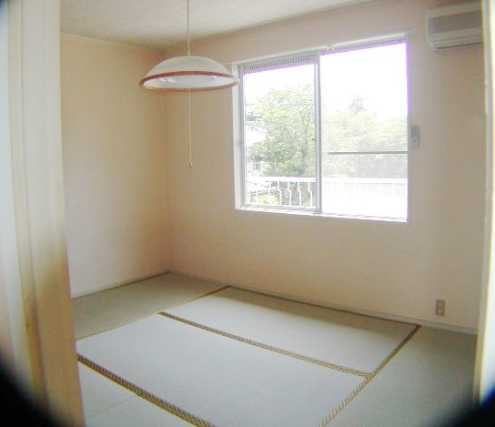Living and room. Japanese-style room from DK side inlet. 
