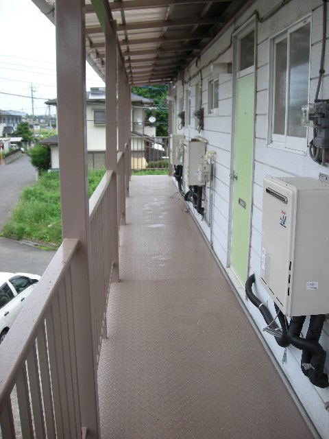 Entrance. The photograph is an image of another room.