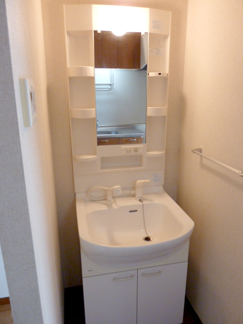 Washroom. What with shampoo dresser! You can morning Shan!