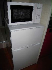 Other. Refrigerator and microwave