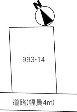 Compartment figure. Land price 5.06 million yen, Day is good in the land area 152.1 sq m south road.