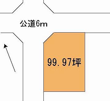 Compartment figure. Land price 11 million yen, Land area 330.5 sq m