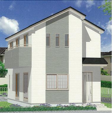 Rendering (appearance). Kawada is a nice house completed in the town! 
