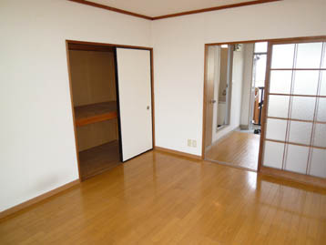 Living and room. Western style room